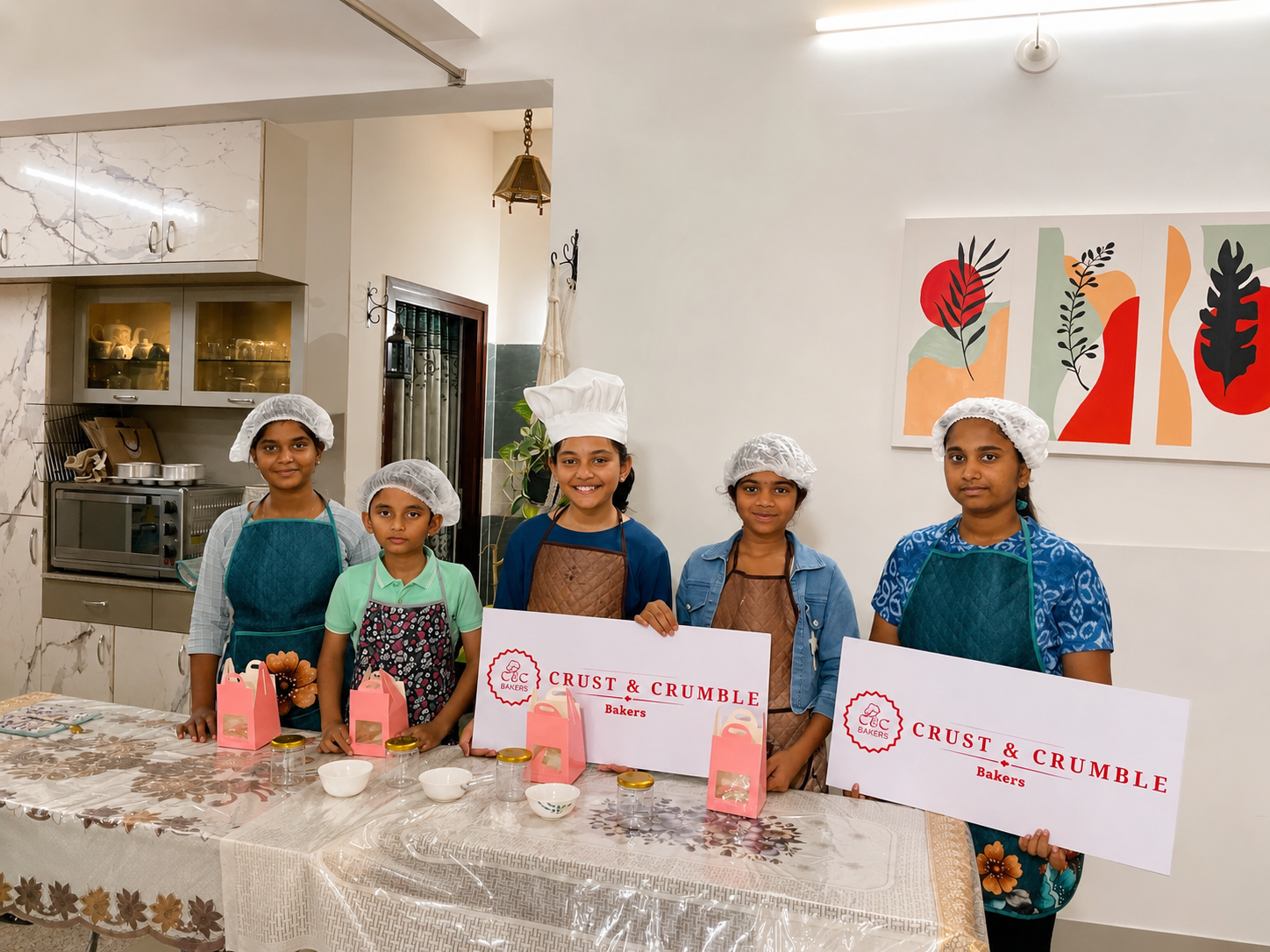 Crust & Crumble baking workshop