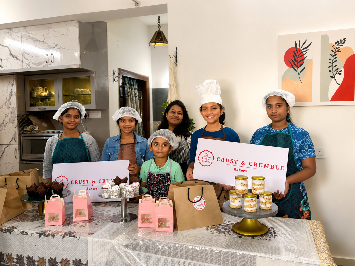 Crust & Crumble baking workshop
