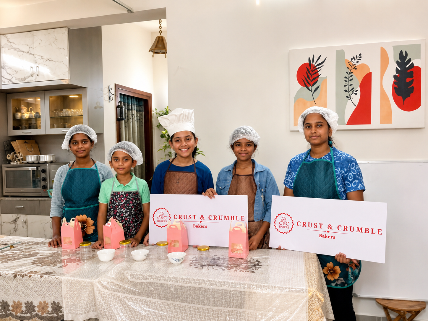 Crust & Crumble baking workshop