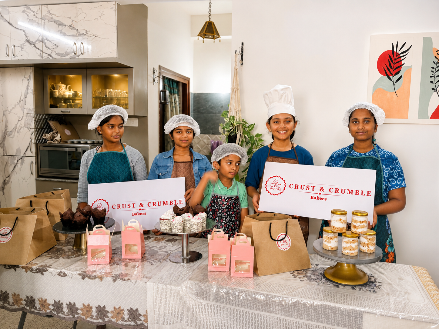 Crust & Crumble baking workshop
